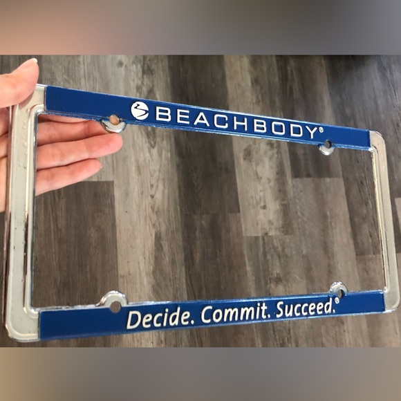 Beachbody License Plate Frame EUC ! - Picture 6 of 11